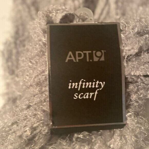 Apt. 9 Infinity Scarf Wrap Eyelash Texture Feminine Fairy Art to Wear Ro… - Picture 7 of 10